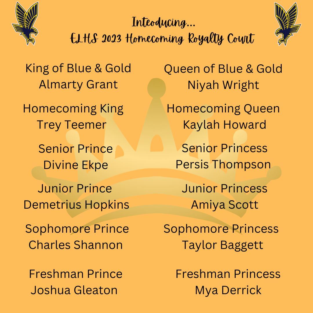Homecoming Court 2023